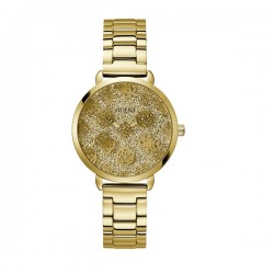 Guess Ceas de Damă cu Auriu Brățară Metalică GW0670L2