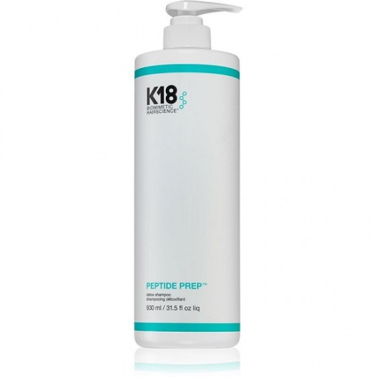 K18 Peptide Prep Detox Sampon De Par Reconstrucție/Hrană Și Hidratare Pentru Toate Tipurile De Păr 930ml K18 Peptide Prep Detox Sampon De Par Reconstrucție/Hrană Și Hidratare Pentru Toate Tipurile De Păr 930ml