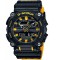 Casio G-Shock Analog/Digital Men's Watch 49.5mm Chronograph Battery with Black Rubber Strap GA-900A-1A9ER