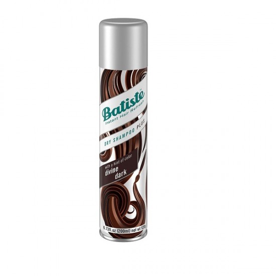 Batiste Divine Dark Șampon Uscat Pentru Volum și Păstrarea Culorii Pentru Toate Tipurile de Păr 200ml Batiste Divine Dark Șampon Uscat Pentru Volum și Păstrarea Culorii Pentru Toate Tipurile de Păr 200ml